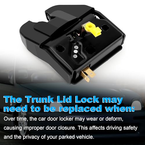 74851-S01-A01 Trunk Latch Lid Lock Assembly Fit for Honda Civic 1996-2000 Replace 74851S01A01 by C-Tzu - Image 4