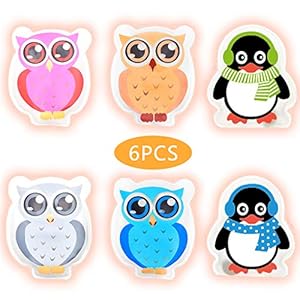 Hook Handwärmer Taschenwärmer Kinder Wiederverwendbar, 6er-Set Handwärmer Knick Taschenwärmer Weihnachten Hand Wärmer…