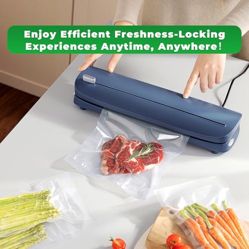 Vacuum Sealer Bags,50 PCS 6\"×10\" Textured Vacuum Sealing Bags,Commercial Grade, BPA Free, Heavy Duty,Great for Food Storage Meal Prep or Sous Vide Cooking. - Thumbnail 7
