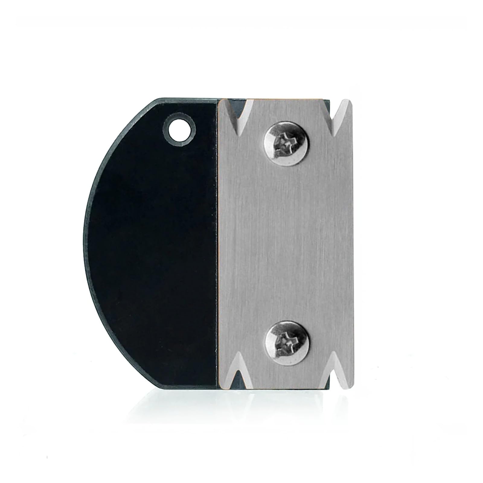 Ejppdhco Black Circular Trimming Knife Carpentry In Wood Trimmer Chamfering Fillet Scraper Board Deburring Edge Corner Planer Tool Trimmer Edge(Black Circular)