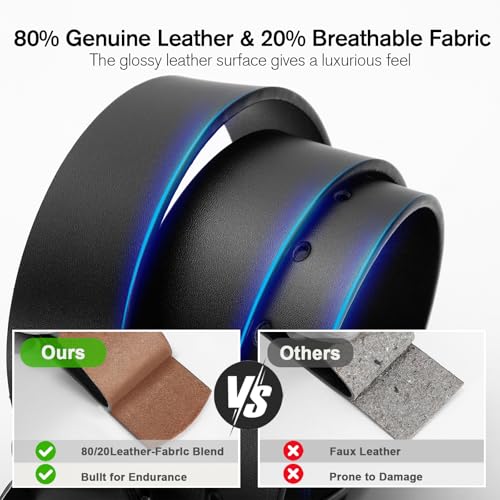 SANSTHS Western Belts for Woman, Cowboy Cowgirl Belt for Women Men Vintage Leather country Belt for Pants Dresses, 1 3/8"2