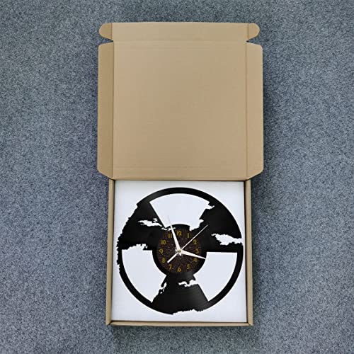 Horloge murale carte nucléaire idée cadeau maison originale - 7