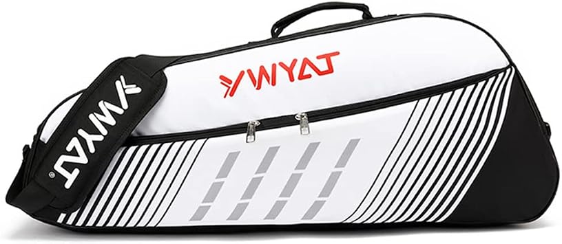 Badminton Tennis 3 Rackets Racquets Single Shoulder Bag Handbag, Waterproof Badminton Squash Racquets Bags for men women