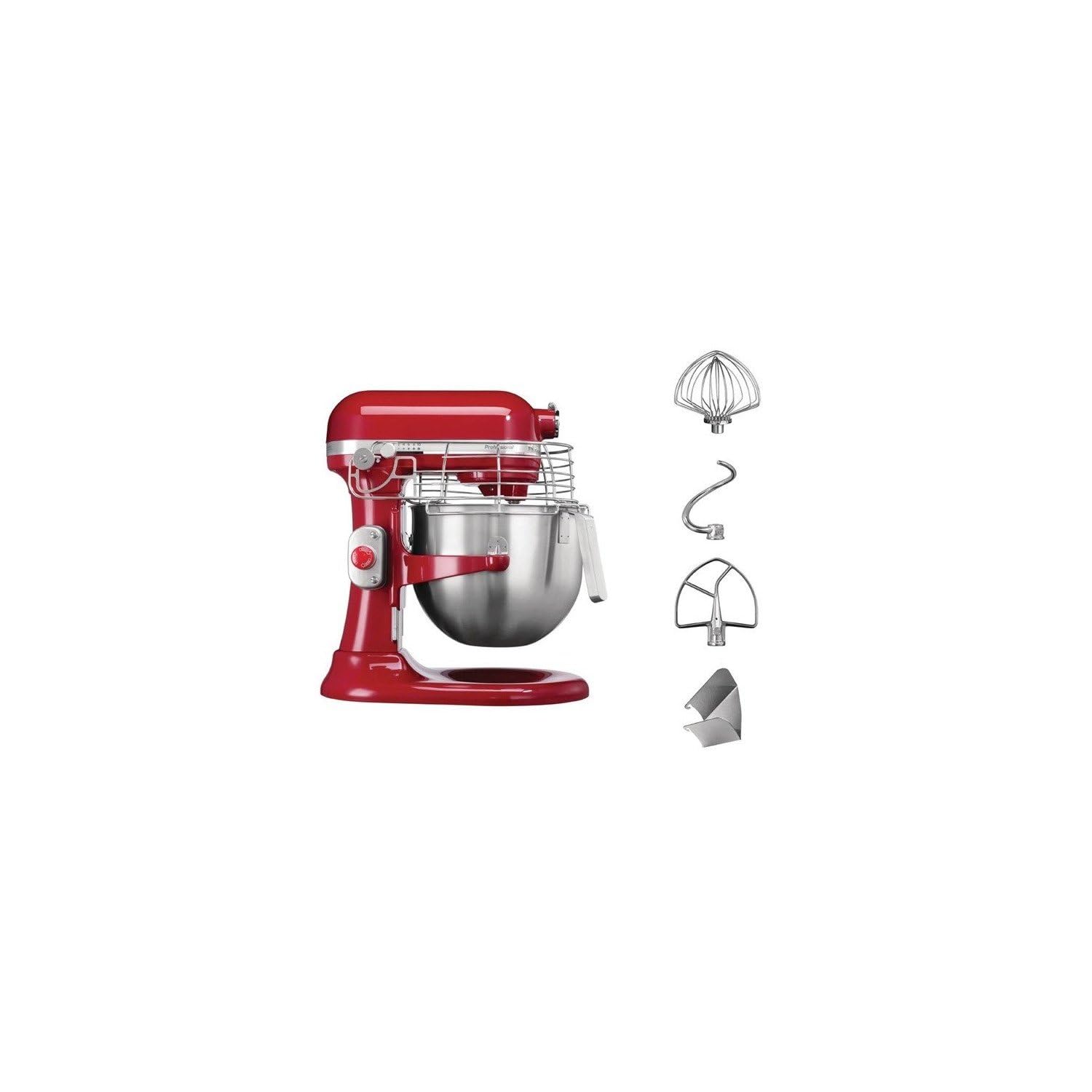 Kitchenaid 5ksm7990xber Ber Planetenmischer, rot, 6.9 l