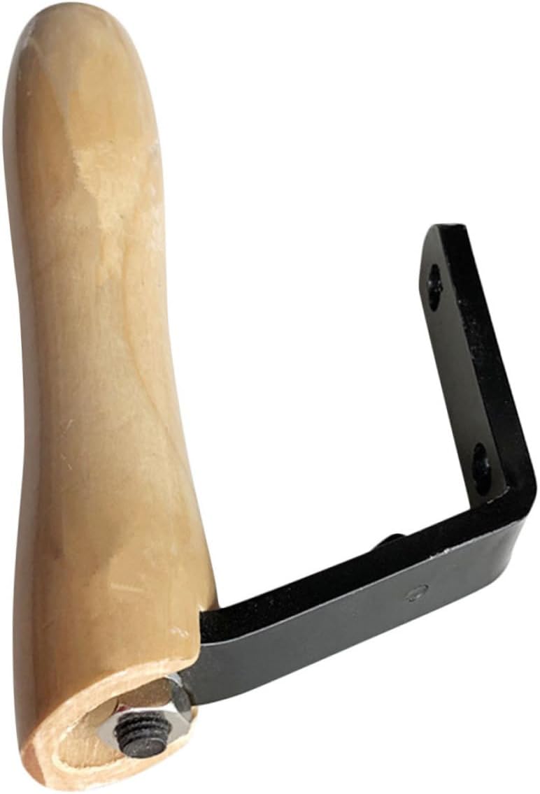 Garment Steamer Handle Replacement Comfortable Grip Wood Design Easy Installation for Home Travel Use Steamer Accessory for Enhanced Ironing Experience