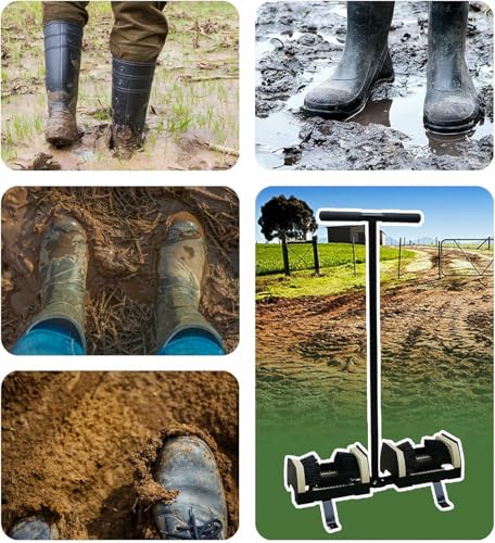 Cepillo rascador de zapatos para eliminar barro al aire libre, herramienta de limpieza para botas de fútbol, calzado de construcción y equipo ecuestre, estación de limpieza de zapatos duradera y