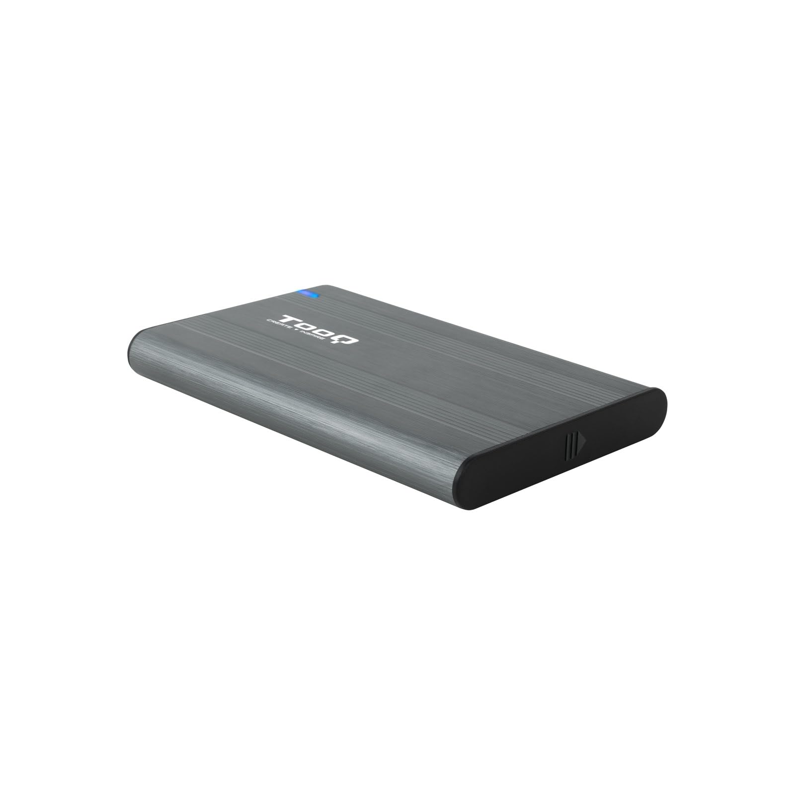 TOOQ TQE-​2503G - Caja Externa para Discos de 2,​5" HDD/​SSD, Color Gris