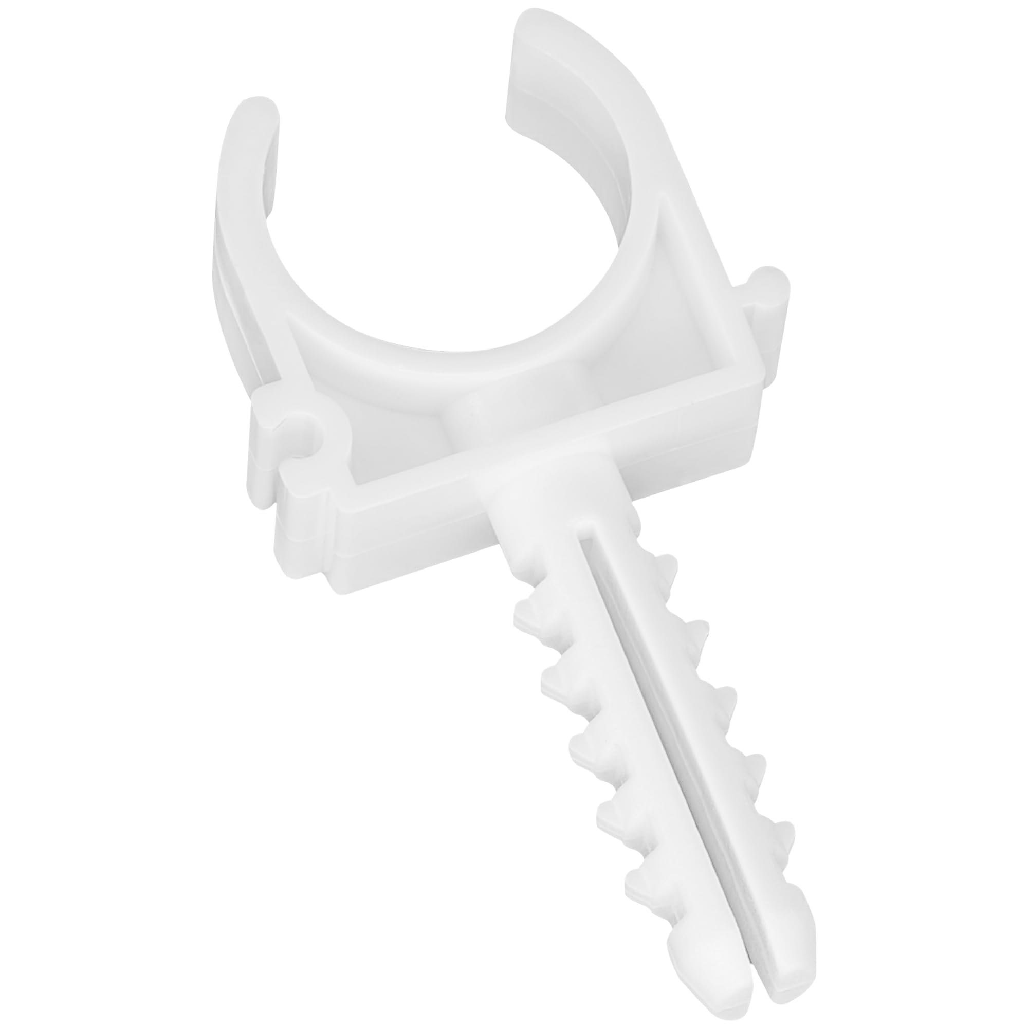 20-Pack Pipe Clips with Expansion Base – PPR Pipe Clamps for Securing Pipes & Hoses (25mm)
