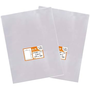OPP袋 30ミクロン B4 テープなし 270×380 1000枚 OPP袋 30ミクロン B4 テープなし 270×380 1000枚