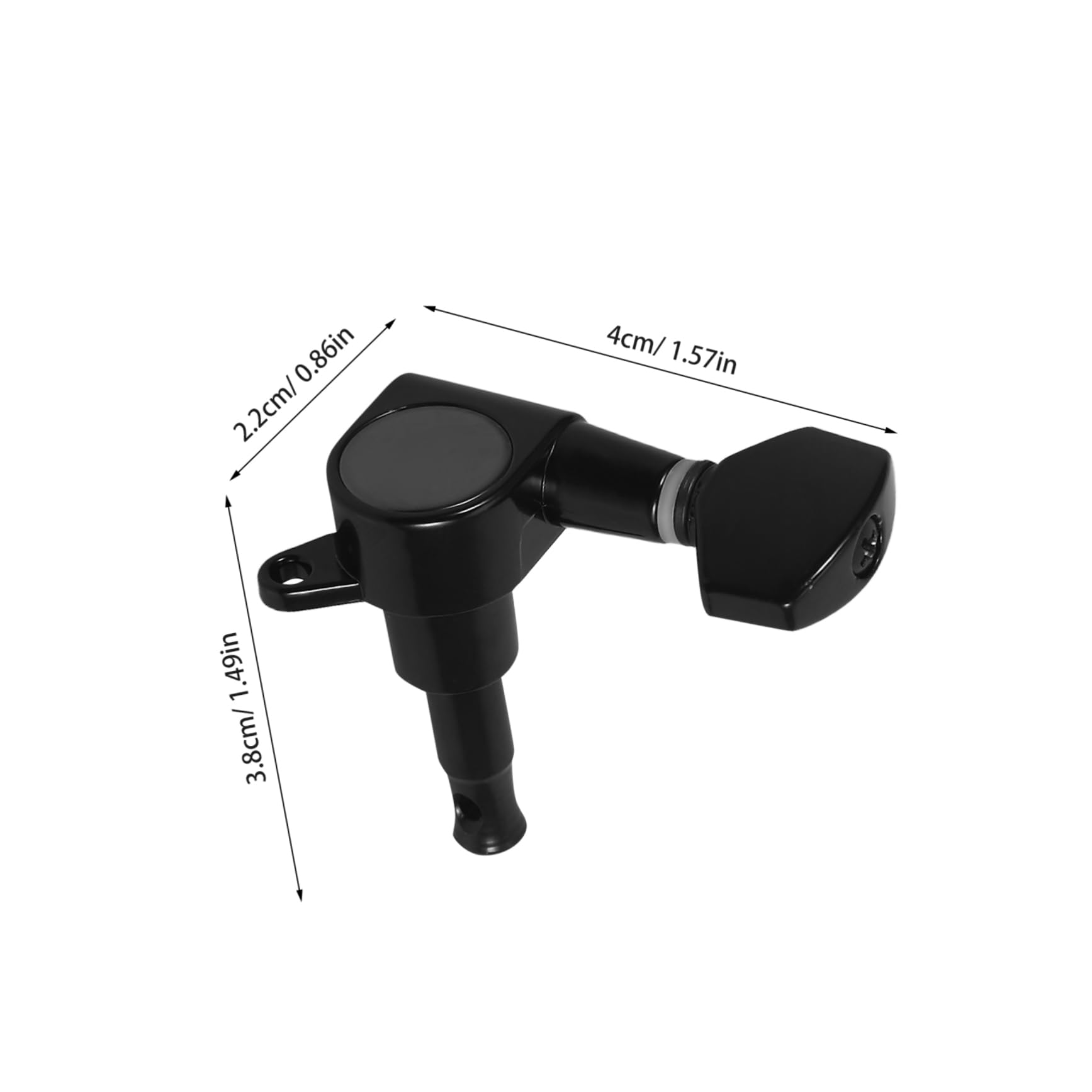 ibasenice 6Pcs Guitar Tuning Pegs Durable Enclosed Locking Tuners for Electric Acoustic Guitars Easy Installation Precision Tuning Keys Replacement Accessories for Enhanced