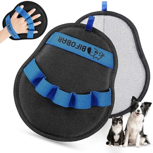 Pet Hair Removal Glove - Magic Brush Electrostatic Mitt for Dogs ...