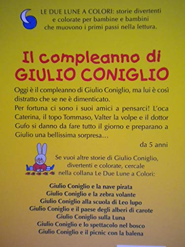 Il compleanno di Giulio Coniglio