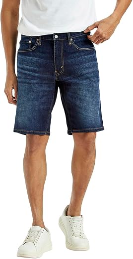 Levi's Men's 541 Mid Indigo Athletic Tapered Fit Mid Rise Shorts