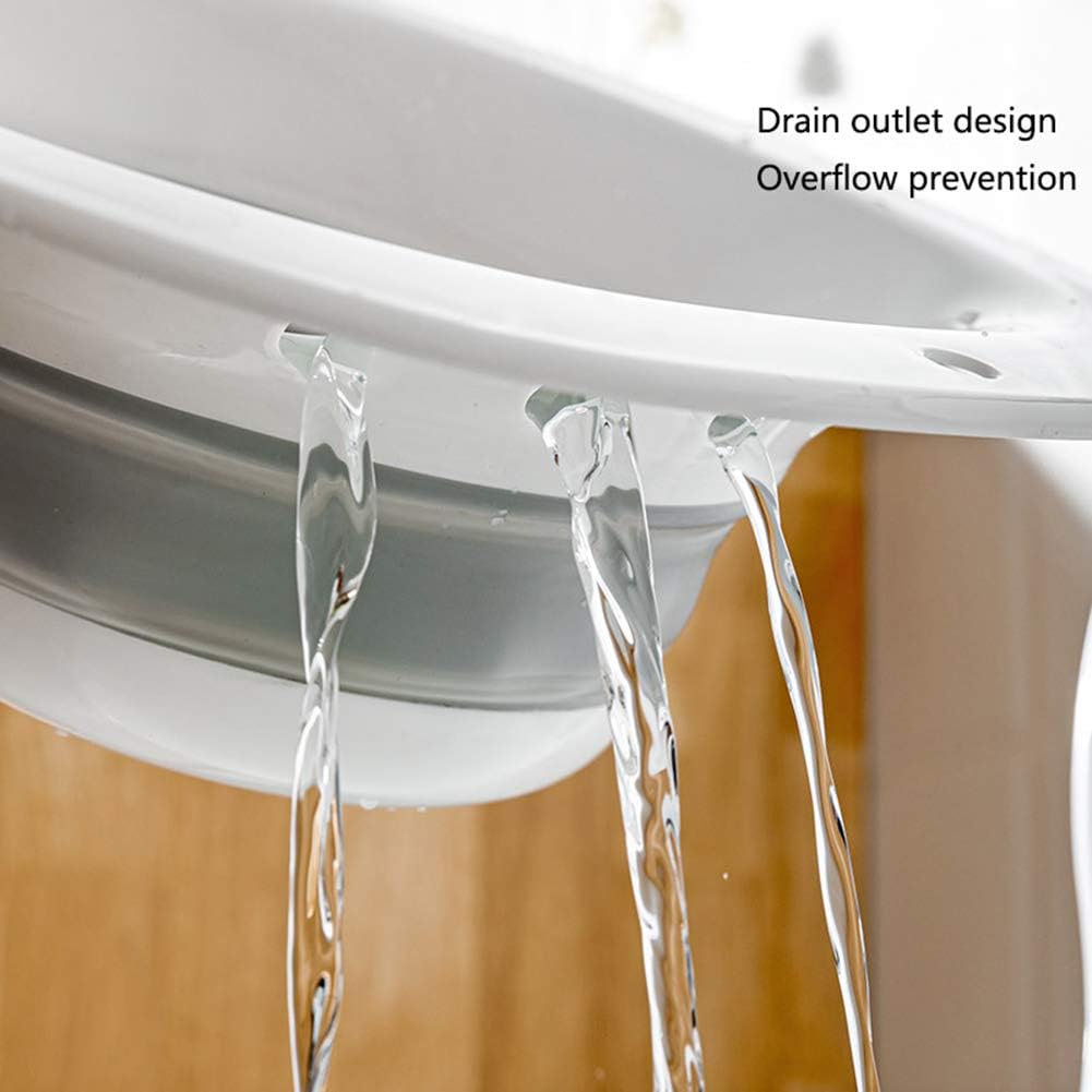 HGDM Sitz Bath for Over Toilet Bowl, Postpartum Perineum Care, Hemorrhoid Treatment, Yoni Steam Seat, Elongated, Round, Commode, Bidet, Universal Fit,Gray : Health & Household