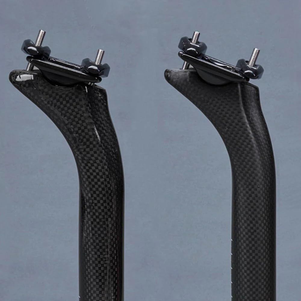 Tige de Selle VTT Tige de Selle de vélo Tube de Selle en Fiber de Carbone décalage Suspension Tige De