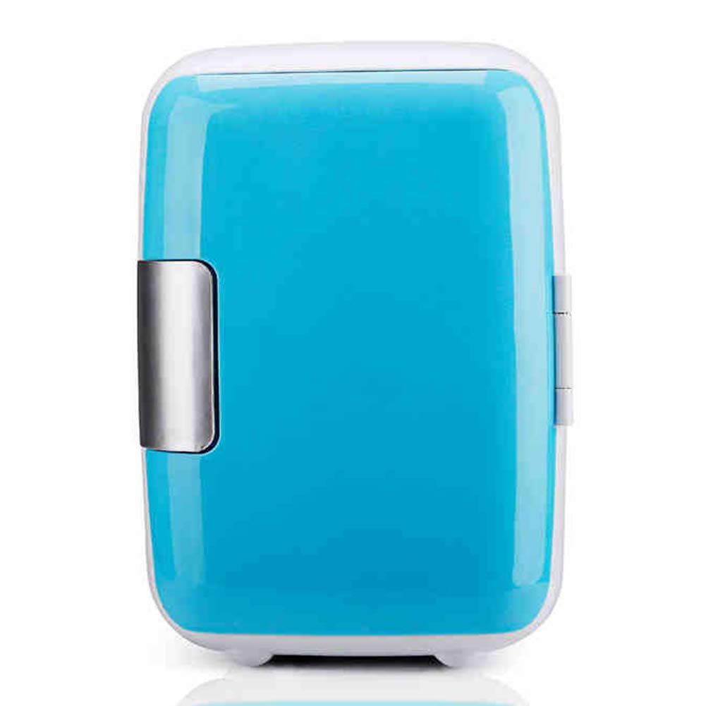 Mini refrigerador portátil 4L, 12V para automóvil y hogar, calefacción y enfriamiento del refrigerador, Ahorro de energía silencioso/Viajes al Aire Libre/Camping/Picnic