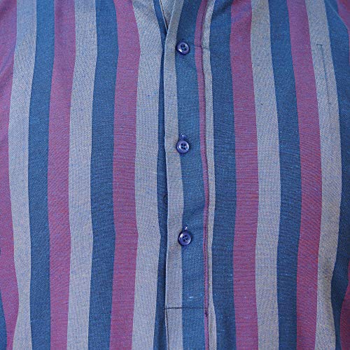 Image of Men's Cotton Long Kurta (Broad Lining)