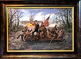 Peck & Gartner Jon McNaughton Crossing The Swamp Textured Framed 18 x 13