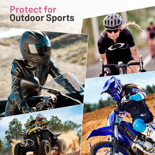 Oumurs Luvas de motocicleta para mulheres, luvas de ciclismo para esportes ao ar livre on-road/off-r