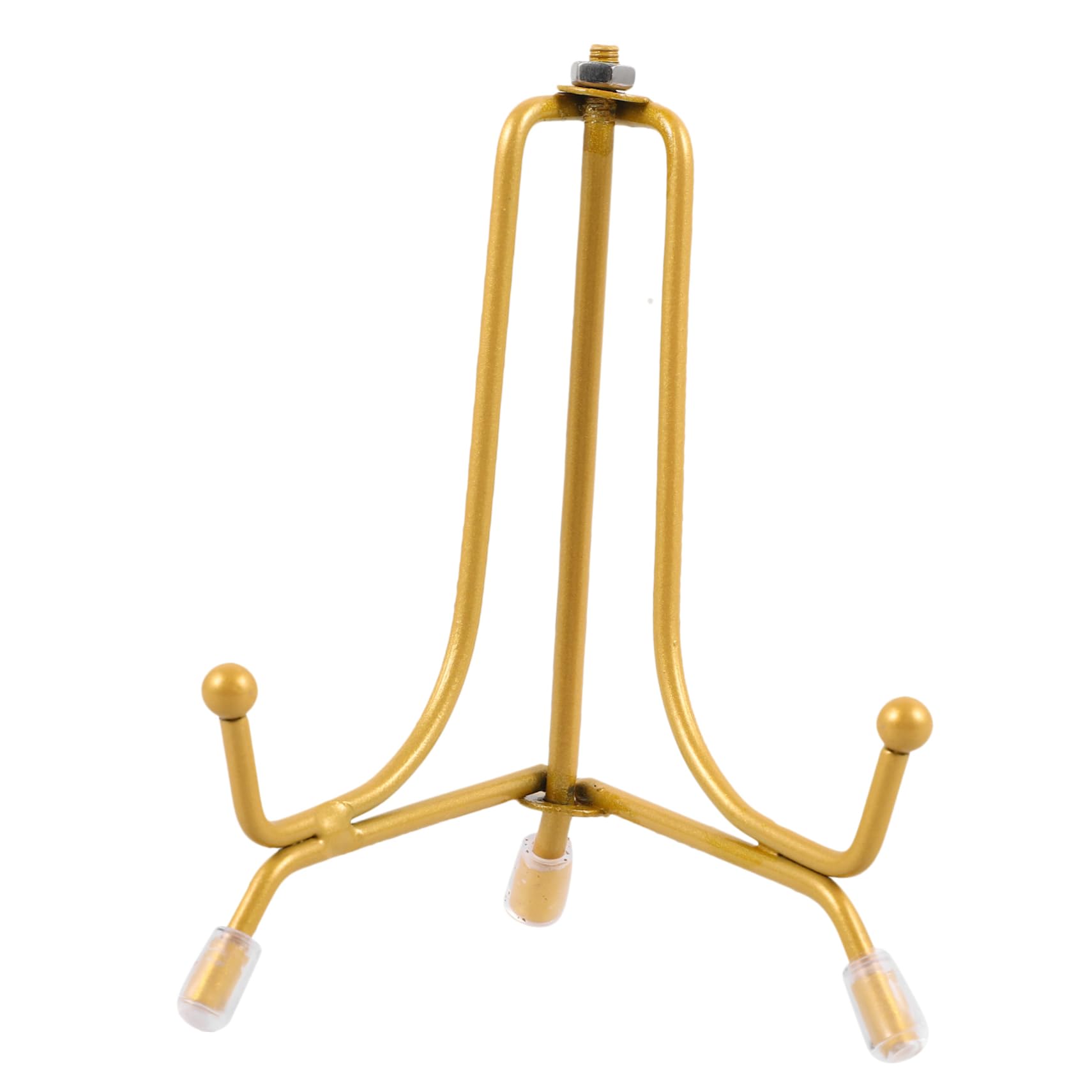 ERINGOGO Decorative Plate Stand Iron Frame Racks Plate Storage Stands Tabletop Photo Frame Display Racks 1pc