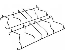 Kit 2 Grelhas Para Fogão Mônaco Trempe Par