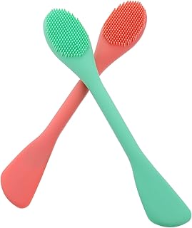 Beaupretty 2pcs Silicone Facial Cleansing Bru...