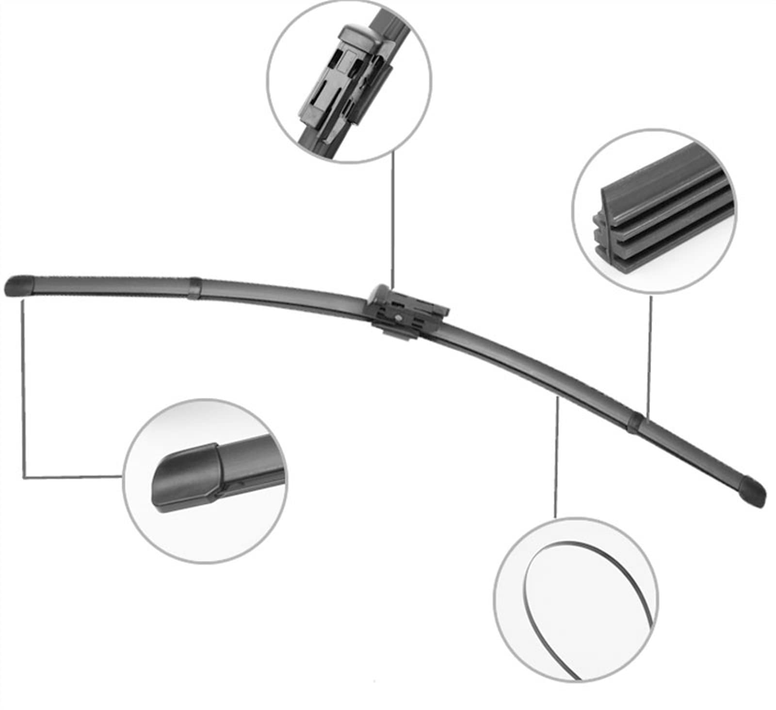 Cortador De Escobillas Limpiaparabrisas Para Parabrisas Delantero De Coche Para Audi TT MK3 2014 2015 2016 2017 2018 2019 Parabrisas