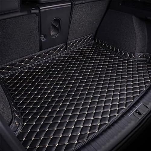 Tapis de coffre pour Volvo S60 2011-2019 sur mesure noir et beige