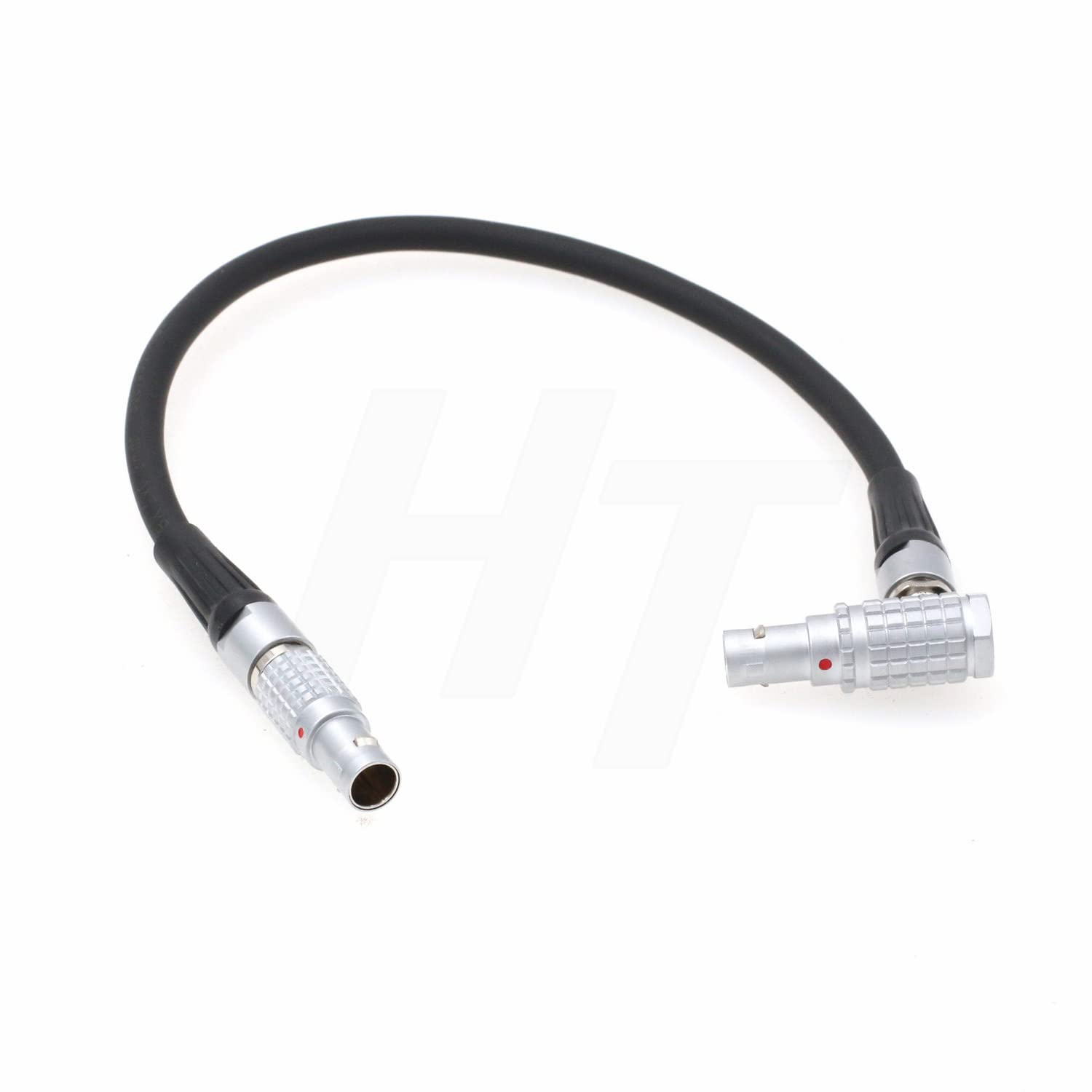 Cable de datos serie de 4 pines de ángulo recto 30cm para Preston Light Ranger 2 MDR4 MDR3 5