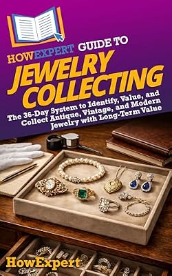 💎 80% MEGA DEAL! HowExpert Guide to Jewelry Collecting: The 36-Day System to Identify, Value, and Collect Antique, Vintage, and Modern Jewelry with Long-Term Value (English Edition)