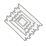 ❀❀❀ Das Stanzen Schablonen Benutzt für Handprägung DIY Weihnachten Scrapbook Herstellung Grußkarten Album Schneiden Papier Karten Sammelalbum Stanzschnitte Dekor Handwerk Prägepapier Karten Album Tagebuch Rahmen und Ausschnitte etc