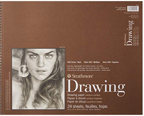 Strathmore (400-7 400 Series Drawing Pad 14x17 Ivory/Cream