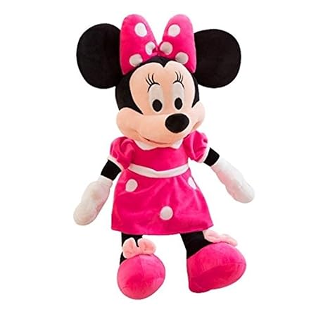 Wonderland Toys Kids Boys and Girls Plush Minnie Mouse Soft Toy (Red, 35 cm)