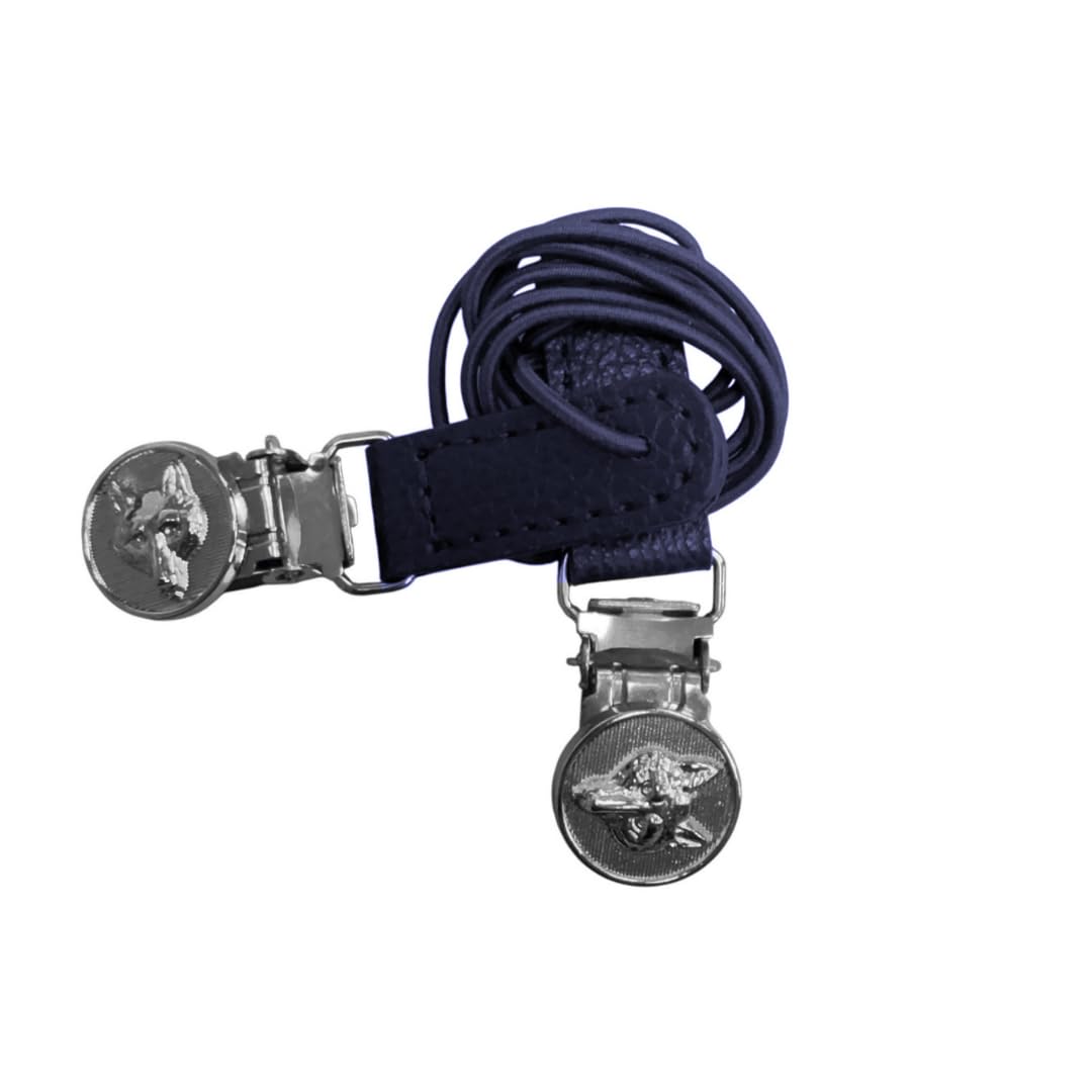 Equetech Showing Competition Number Clips - Adjustable - One size fits all! NEW (Navy)