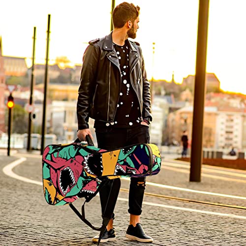Sea Life Angry Shark Housse rembourrée imperméable Oxford pour guitare avec bandoulière réglable - Les Beatles, Paul McCartney, John Lennon, RIngo Starr, George Harrison Sea Life Angry Shark Housse rembourrée imperméable Oxford pour guitare avec bandoulière réglable – Image 7