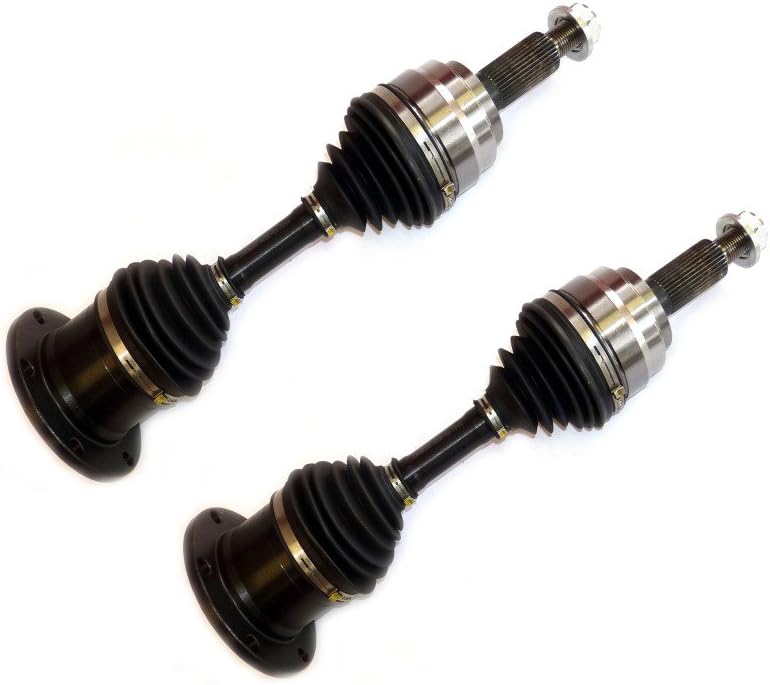DTA FD50745074 front Left Right Pair - 2 New Premium CV Axles (Drive Axle Assembly) Compatible with 1997-2002 Lincoln Navigator; Ford Expedition; 1997-2003 F150