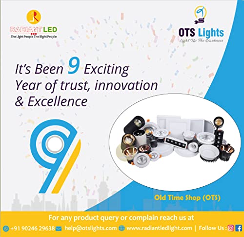 Image of 15Watts Surface Panel Square Light (Cool White - 6500K, Square)