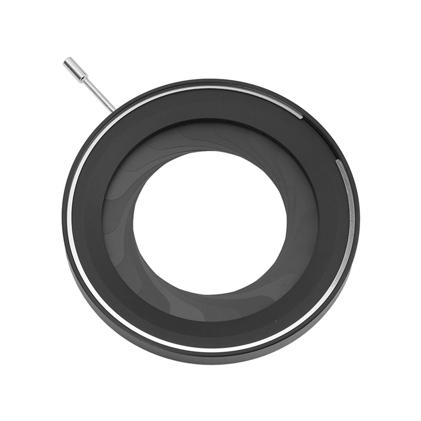 Raguso Diaphragme d'ouverture, diaphragme d'ouverture d'iris mécanique Compact, diamètre extérieur de 82 mm, poignée Ferme, Fonctionnement en Alliage d'aluminium pour Appareil Photo
