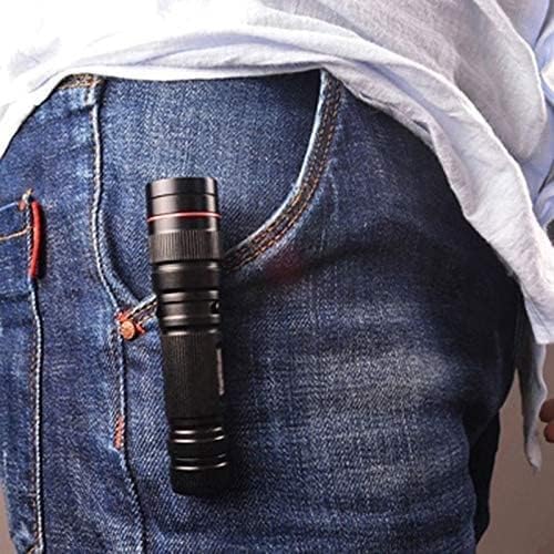 Portable Q5 Flashlight Outdoor Lights 3 Modes(High - Low - Strobe) Zoomable Lantern Camping Cycling Fishing Night Light Easy to Carry