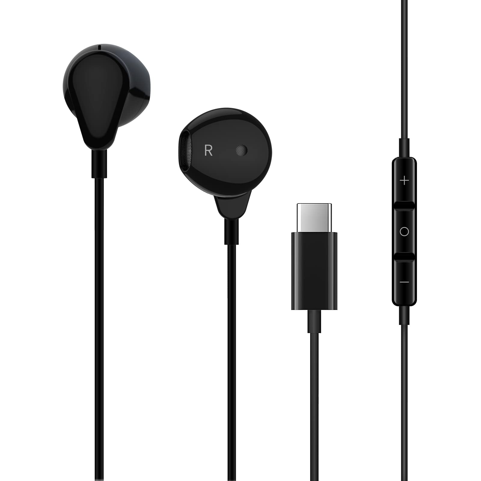 Amazon.co.jp: タイプ c イヤホン 有線 マイク付き 対応iphone16 Pro