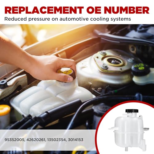 Image of BDFHYK Engine Coolant Expansion Reservoir Overflow Tank Compatible with Chevy Spark 2013-2015 Replace 95352005 42620261 13502354 3014153