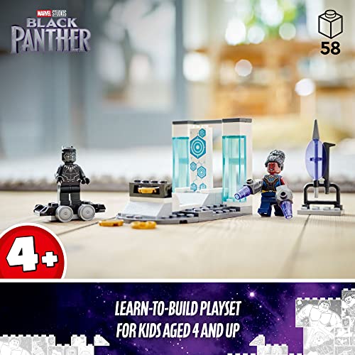 Lego Marvel Shuri's Lab, 76212 Black Panther Construction Learning Toy With Minifigures, Toys For Kids, Girls And Boys Age 4, Avengers Super Heroes Gifts #TOP1