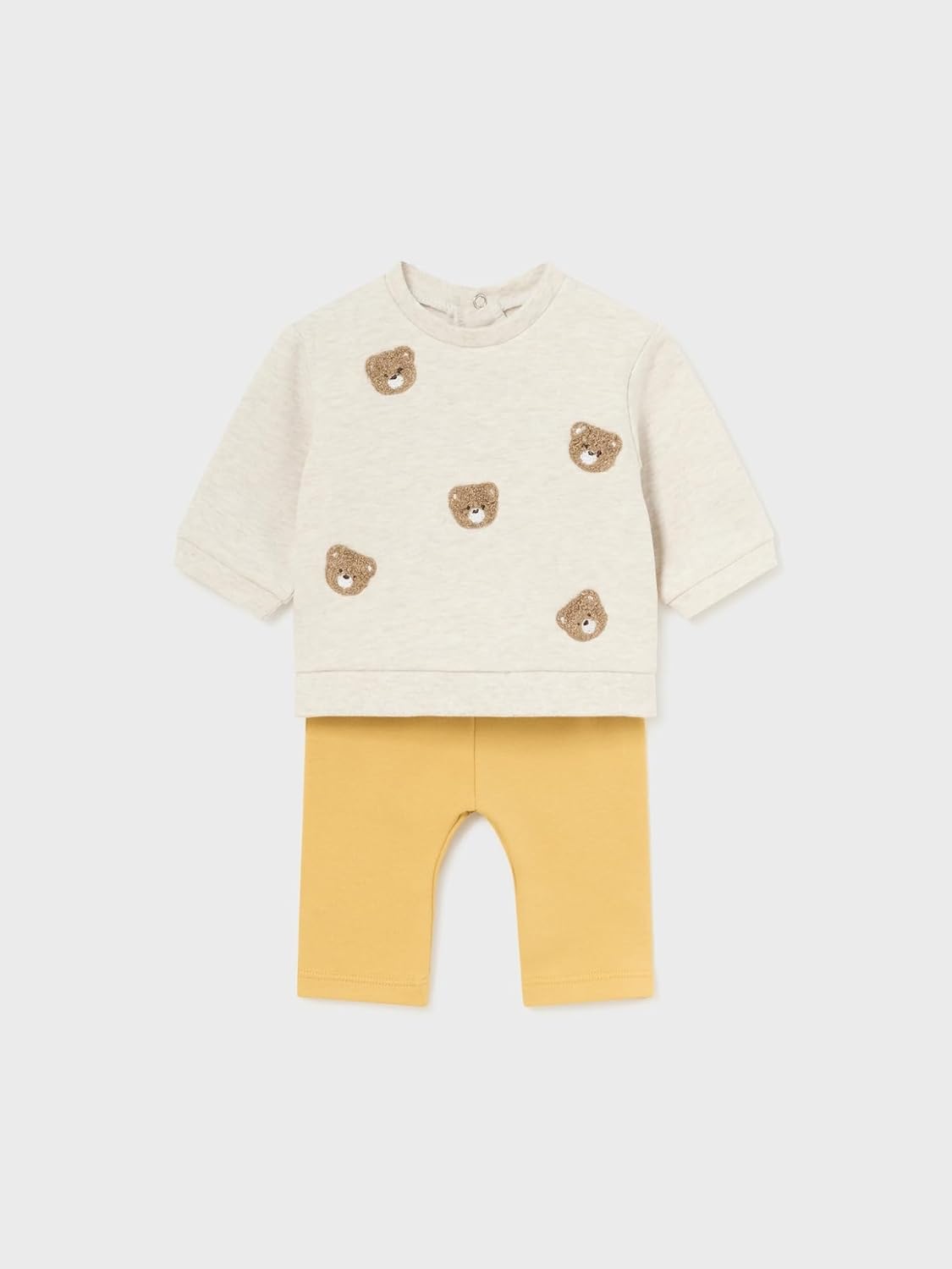 Mayoral 4pcs Leggings Set for Baby-Girls Curry