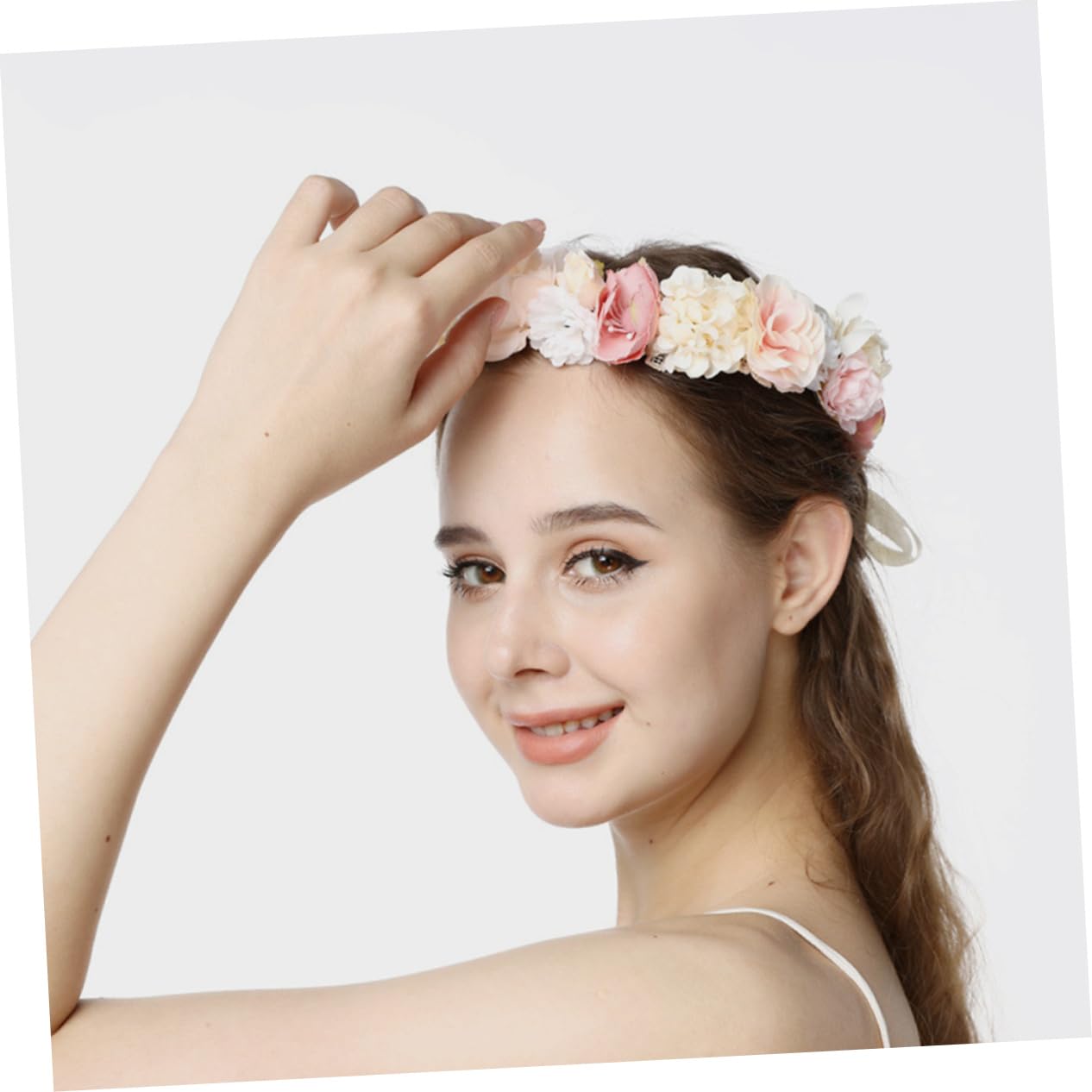 PLAFOPE 5piezas Diadema Floral Para Novias y De Honor Tocado De Flores Artificiales Para Bodas y