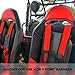 KEMIMOTO 4 Pack UTV Pass Through Bezel, Harness Pass-Through Seat Bezel Insert Compatible with Polaris RZR XP1000 900 S XC General