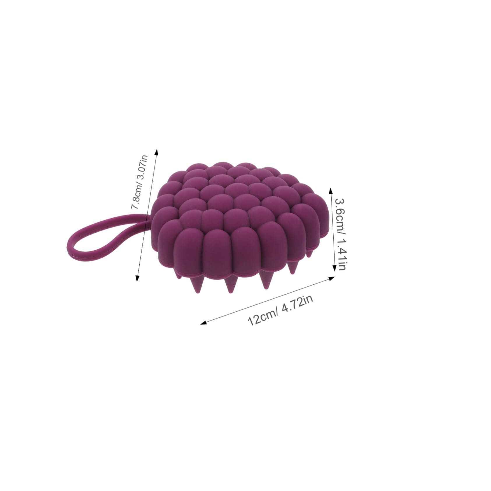 Healeved 3pezzi Spazzola Massaggiante Per Capelluto Silicone Morbido Esfoliante Per Shampoo Pulizia Profonda e Relax Muscolare Adatta Per Uomini e Donne Design Ergonomico e Sicuro