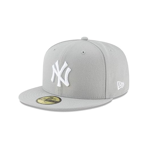 New Era Boné masculino MLB New York Yankees básico 59Fifty