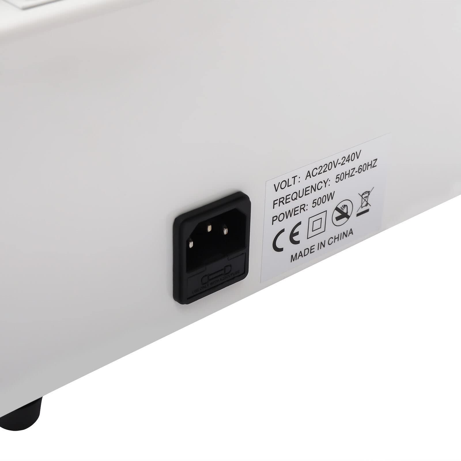 Sterilizzatore ad aria calda sterilizzatore ad alta temperatura per strumenti, 500 W, 250 °C, sterilizzatore a calore secco, sterilizzatore per studi di manicure e parrucchieri