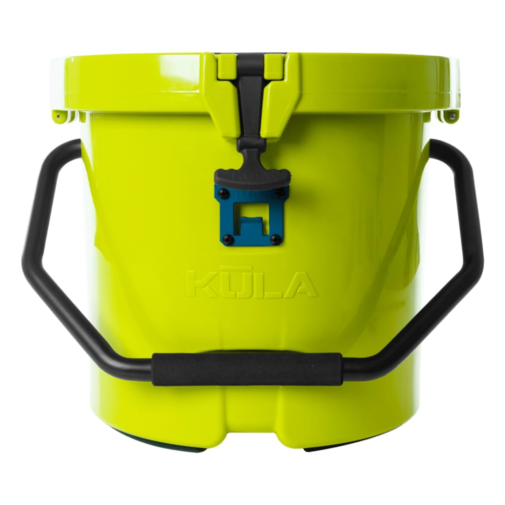 KULAby Bote Hard Shell MAGNEPod Compatible Cooler Travel Handle Rubber Closure Gatorshell Construction Strong Insulation 5 Gallon Capacity Portable Fishing Seat Multiple Colors