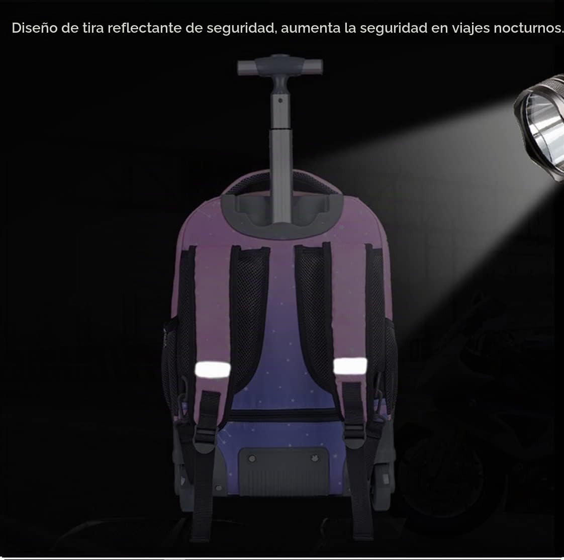 Bolsas Escolares Mochilas Escolares con Ruedas, Mochila Trolley Mochila Ruedas Equipaje Infantil niños Cabina de Equipaje Maleta Trolley para Niñas y Niños